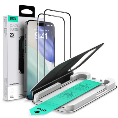 Obrázok produktu pre ESR UltraFit temperované sklo 2 ks pre iPhone 17 Pro Max - priehľadné
