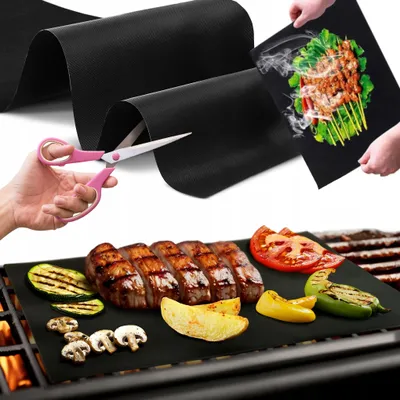 Image de KARWIL Tapis de Grill Antiadhésif Réutilisable Pour Four