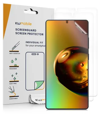 Produktbild von kwmobile 3x Displayschutzfolie kompatibel mit Samsung Galaxy S25 Ultra Folie - klare Schutzfolien Set in transparent
