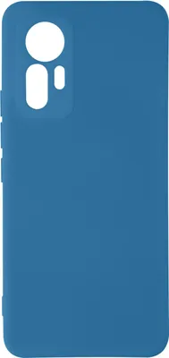 Obrázok produktu pre Avizar, čiastočne flexibilný silikónový obal pre Xiaomi 12 Lite, modrej farby