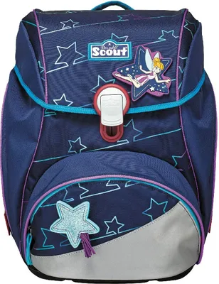 Produktbild von Scout Alpha Schulranzen-Set 4-tlg. Blue Star