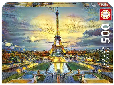 Image de EDUCA Tour Eiffel Puzzle 500 pièces