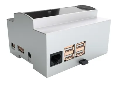 Produktbild von Hutschienengehäuse für Raspberry Pi, 106mm