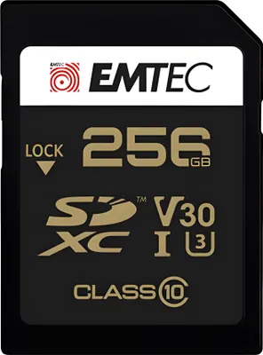Immagine prodotto di Scheda di memoria Emtec ECMSD256GXC10SP 256 GB SDXC UHS-I Classe 10