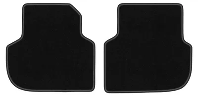 Immagine prodotto di Tappetini posteriori in moquette per Volkswagen Jetta VI 2010-2018 (berlina/station wagon) – 2 pezzi, neri, su misura – Wielganizator LUX