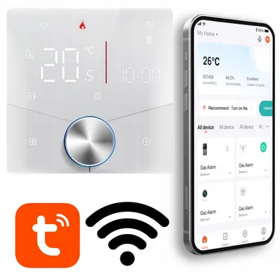 Produktbild von Tuya 16A WLAN Heizungs-Thermostat für Fußbodenheizung