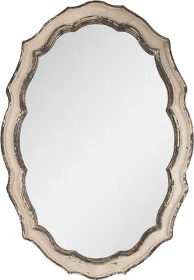 Produktbild von Clayre & Eef Spiegel 52x3x75 cm Beige Braun Holz