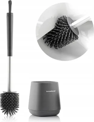 Zdjęcie produktu dla Gumowa silikonowa SZCZOTKA DO WC toalety MODERN