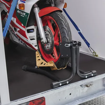 Productafbeelding van Inrijklem motor en spanbanden motorfiets met tankbescherming