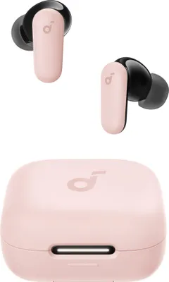 Immagine prodotto di Cuffie intrauricolari Anker Soundcore P30i, wireless, Bluetooth 5.4, Smart ANC, custodia e supporto 2-in-1, IP54, rosa