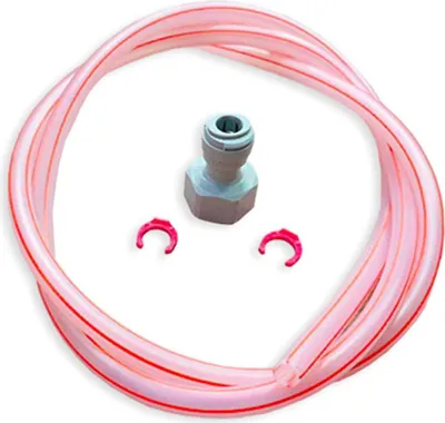 Produktbild von Bierschlauch John Guest komplett - 3/8" und 5/8" Aufschraub-Verbinder