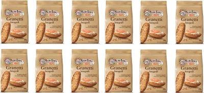 Produktbild von Mulino Bianco Granetti Integrali Senza Conservanti 12 Pezzi 280 Grammi