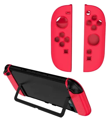 Immagine prodotto di Per Nintendo Switch 2 Joy-Con Controller Silicone Full Cover Protettiva Cover Rosso