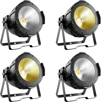 Obrázok produktu pre LED reflektor pre pódium – osvetlenie pódií – svetlá pre DJ – divadelné osvetlenie – lampa pre fotografické štúdio – 4 kusy