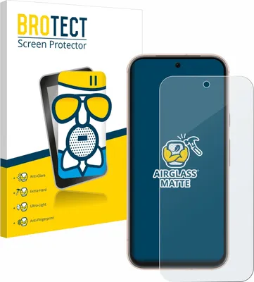 Produktbild von BROTECT Entspiegelungs Schutzglas für Google Pixel 8a Schutzfolie Panzer Folie Glas Display Schutz matt
