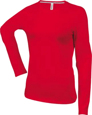 Immagine prodotto di Kariban T-shirt donna a maniche lunghe con girocollo