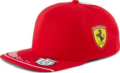 Obrázok produktu pre PUMA > Scuderia Ferrari > Charles Leclerc - Kšiltovka s plochým šiltom > OSFA > NEW IN > Rot