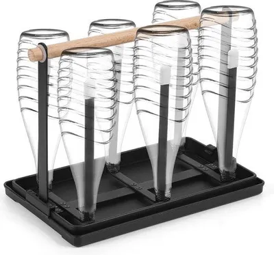 Produktbild von Metalltrockner 6-Flaschenhalter für Flaschen und Becher