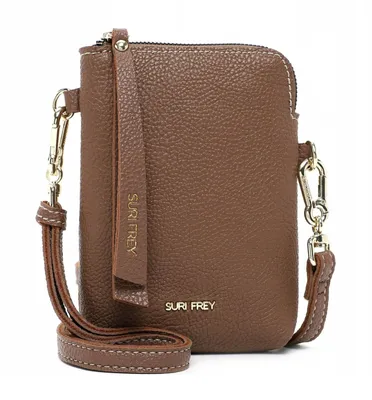 Image de SURI FREY sac pour téléphone portable sac à épaule bandoulière Ketty Phone Bag Darktaupe brun