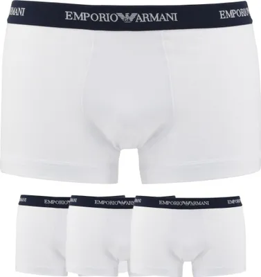 Produktbild von Emporio Armani Herren Boxershorts Unterhosen Unterwäsche  , Größe:M, Farbe:Weiß
