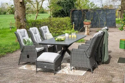 Produktbild von Garden Impressions Osborne Fussbank - earl grey - valley sand