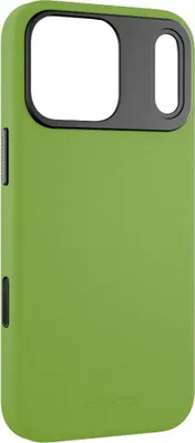 Produktbild von Handyhülle für iPhone 18 Pro Max / 17 Pro Max, YAXO Leather Gear Slim Case MagSafe, Grün