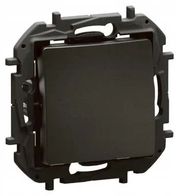 Image de Legrand Nowe Niloe NP2310BK : Interrupteur encastré, couleur noire