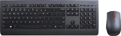 Immagine prodotto di Lenovo 4X30H56829 Lenovo TAS+Maus wireless - Tastiera+Mouse professionale (USA)