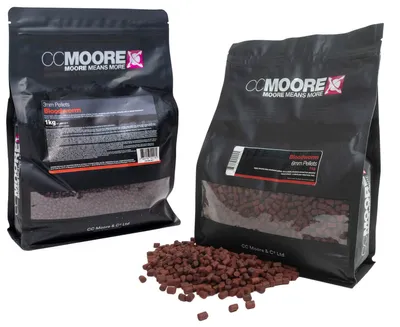 Produktbild von CC Moore Bloodworm Pellets - 1kg Pellets, Durchmesser:6mm