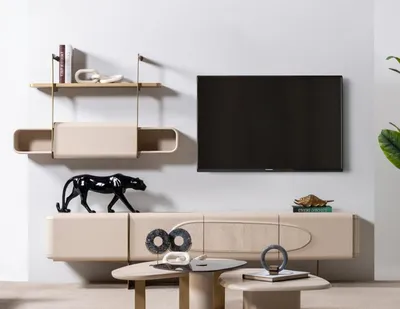 Obrázek produktu pro nástěnná skříňka kredenc police rtv tv tv deska nábytek 2ks.