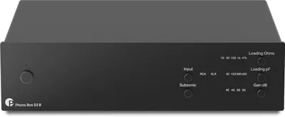 Produktbild von Pro-Ject Phono Box S3 B - schwarz
