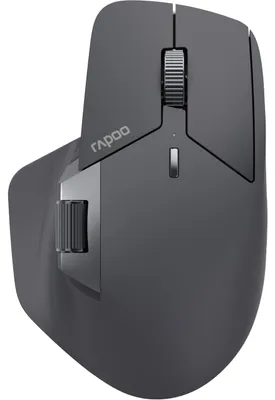 Produktbild von Rapoo MT760M, Rechts, Optisch, RF Wireless + Bluetooth, 4000 DPI, Schwarz, Grau
