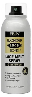 Obrázek produktu pro Ebin New York Wonder Lace Bond Lace Melt Spray – hedvábné proteiny / keratin / vitamín E (80 ml)