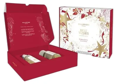 Obrázek produktu pro Millefiori Milano Vánoční dárková sada Best Wishes Panettone Classico