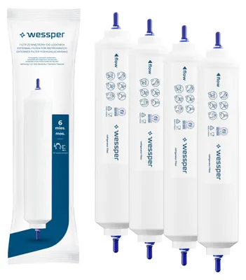 Wasserfilter für Kühlschränke, 2 Stück, kompatibel mit Samsung/LG