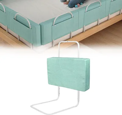 Obrázok produktu pre Ochranná sieťka na detskú postel – sieťka na postel – ochrana postele – ochrana proti vypadnutiu – ochranná sieťka na detskú postel – nastaviteľná výška 40-60 cm