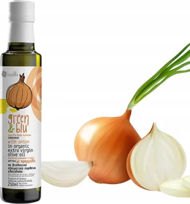 Produktbild von Green&Blu Olivenöl mit Zwiebelaroma 250 ml