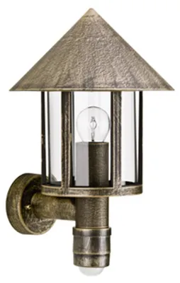 Productafbeelding van Buitenlamp met bewegingssensor Toit brons