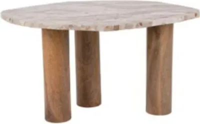 Produktbild von Leitmotiv - Beistelltisch Organic - Braun - 75x50x40cm