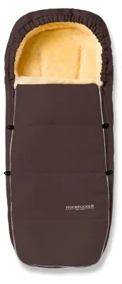Produktbild von Hofbrucker Lammfell-Fußsack Alaska für Kinderwagen und Buggy