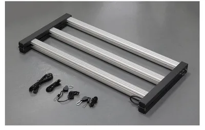 Immagine prodotto di Lampada LED per piante Grow Light - XS360W-Pro - 360 W - LM281B - Dimmer a manopola - CA 100–277 V - Elevato PPFD 2,7 µmol/J - Alloggiamento in alluminio - Blu