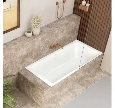 Produktbild von KALDEWEI Badewanne PURO NEXT COMBI 1434 170 x 75 cm alpinweiß glänzend 143423000001