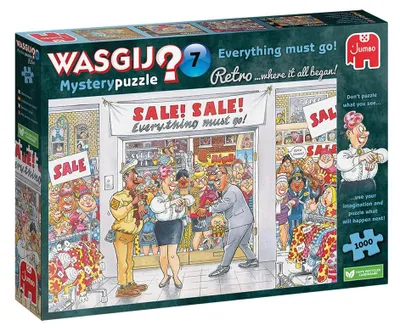 Produktbild von Jumbo Wasgij Mystery 7 - Uitverkoop!, 1000 Stück(e), Cartoons
