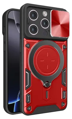 Obrázek produktu pro Zadní kryt Techsuit CamGuard Pro pro Apple iPhone 16 Pro Max - Červený