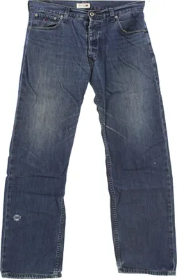 Produktbild von #7708 Tommy Hilfiger, Flag,  Herren Jeans Hose, Denim ohne Stretch, blue, W 34 L 34