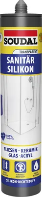 Produktbild von Soudal Sanitär-Silikon transparent 300 ml