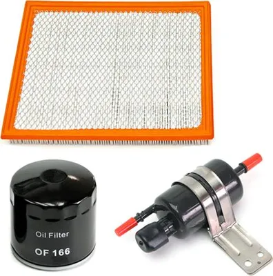 Zdjęcie produktu dla Pakiet serwisowy 4.0-L. Filtr powietrza Filtr oleju Jeep Grand Cherokee WJ 99-04