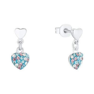 Produktbild von Prinzessin Lillifee Herz Ohrstecker für Kinder aus Sterlingsilber
