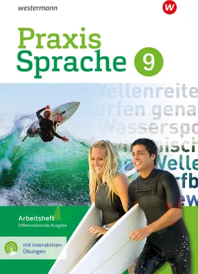 Produktbild von Praxis Sprache 9. Arbeitsheft mit interaktiven Übungen. Differenzierende Ausgabe