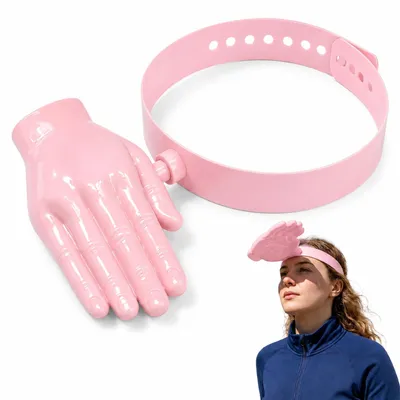 Immagine prodotto di Cappello da sole a forma di fiore, regolabile, rosa